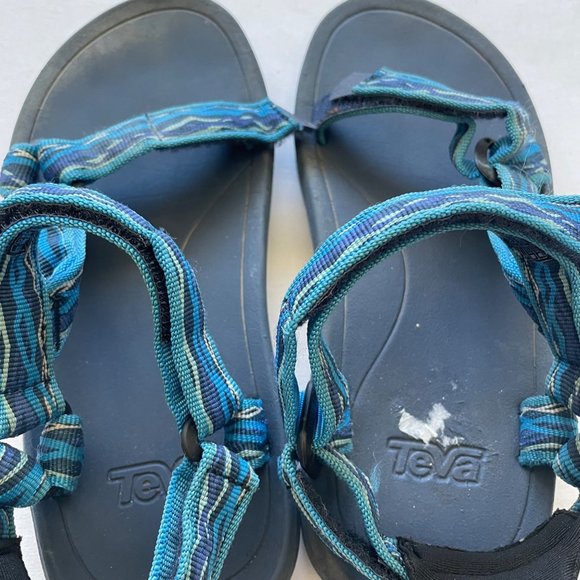 Teva Blue Sandals Youth Size 3 - Picture 6 of 10